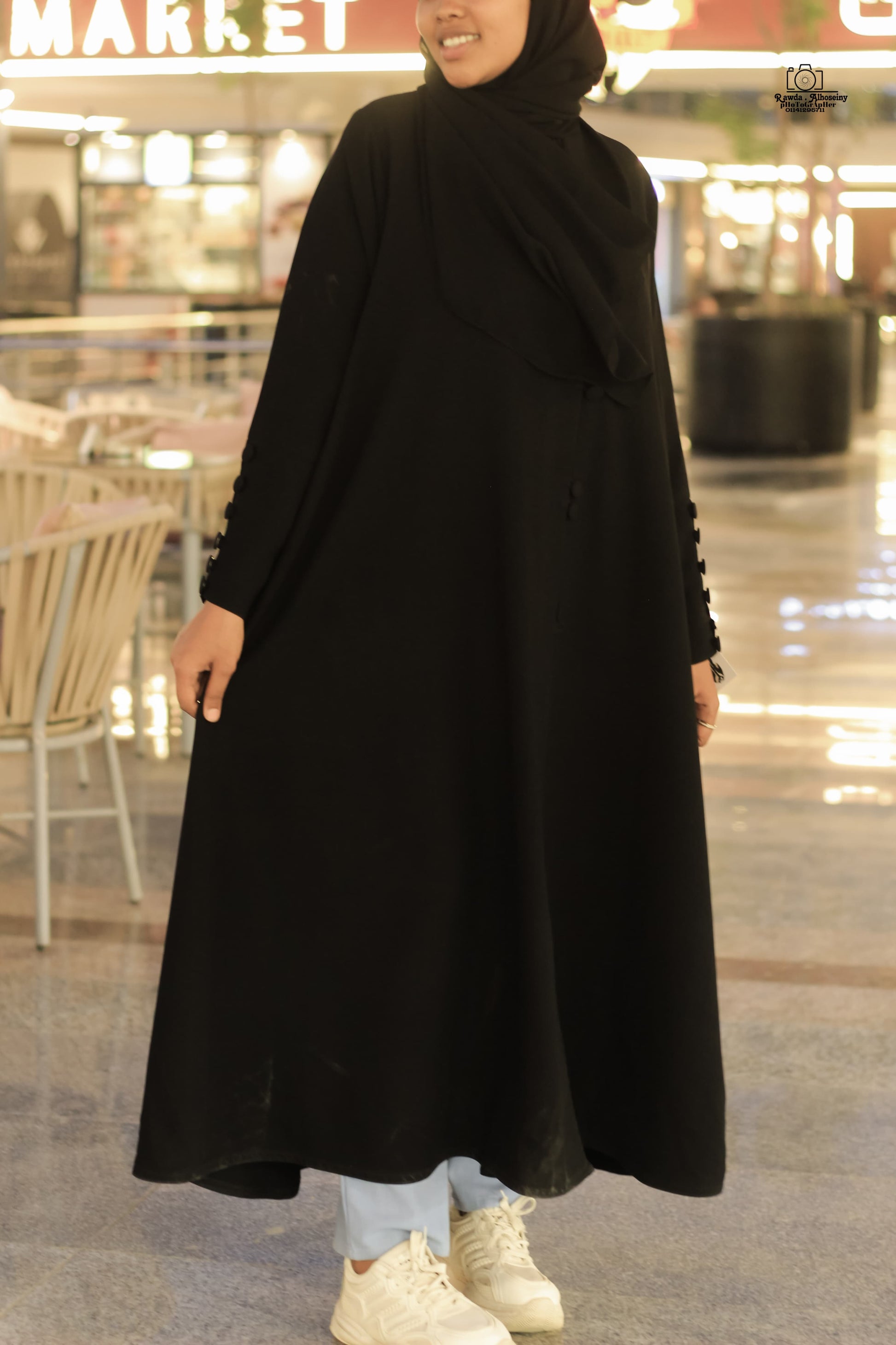 TWIN FLARE ESSENTIAL ABAYA