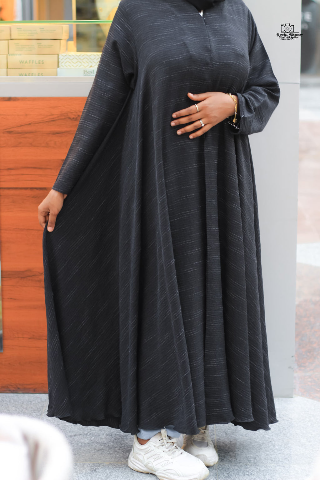 LAYERED GRACE MODEST ABAYA